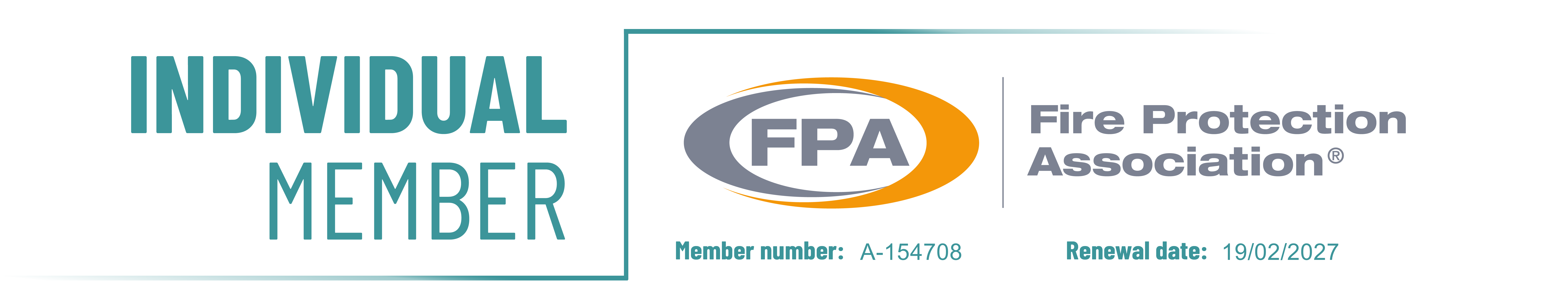 FPA Individual Member — Fire Protection Association